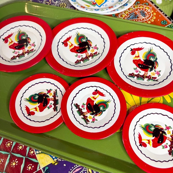 70s Metal Play Dishes - Picture 7 of 10